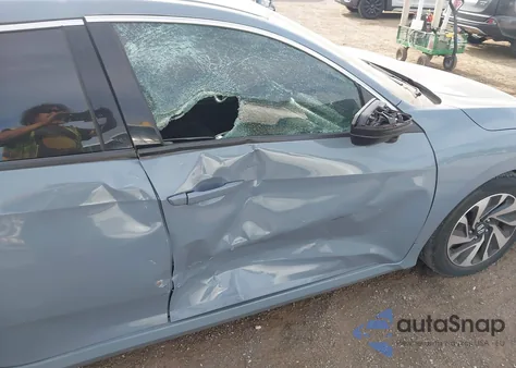 2017 Honda Civic Lx from USA, damaged, VIN SHHFK7H28HU205094